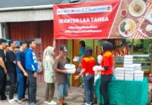 Warteg Gratis Alfamart Berbagi 60.000 Paket Makanan Berbuka Selama Ramadan