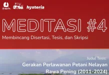 Kolektif Hysteria, Gelar Diskusi "Meditasi #4" Secara  Daring