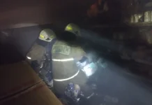 Alfamidi di Jalan Kedondong Raya Terbakar