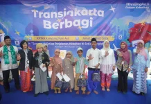 Transjakarta Salurkan Santunan Anak Yatim Piatu dan Penyandang Disabilitas