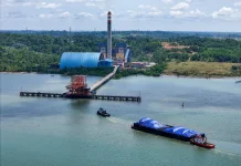 PLN EPI Kirim Biomassa Cangkang Sawit Melalui Jalur Laut