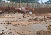 SDA Jakbar: Banjir Lumpur di Kembangan akibat Luapan Kali Angke
