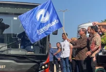 Transjabodetabek SH-2 Rute Blok M-Bandara Soetta Resmi Beroperasi