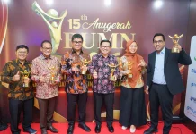 Pupuk Indonesia Raih 4 Penghargaan Anugeran BUMN Berkat Transformasi Industri