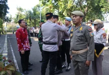 Polres Kepulauan Seribu Gelar Apel Pasukan Operasi Ketupat