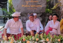 Hadiri Upacara Melasti, Pramono Anung Tekankan Toleransi Antarumat Beragama