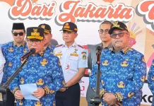 Gubernur Pramono Berangkatkan 33.902 Peserta Program Angkutan Mudik Gratis