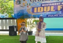 Puluhan Peserta Mengikuti Gebyar Ramadan di Pulau Untung Jawa