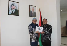 Bahas Bantuan Kemanusiaan, Yayasan AMS Bertemu Dubes Palestina