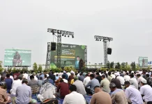 Ancol Rayakan Shalat Idul Fitri di Plaza Masjid Apung