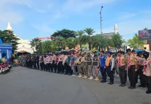 Ratusan Petugas Gabungan Disiagakan di Pantai Lagoon Ancol