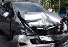 Fortuner Lepas Kendali Tewaskan 2 Pemotor, 7 Orang Terluka