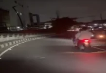 Warga Keluhkan Kondisi Jalan di Cilincing Gelap Gulita