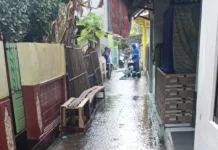 Sudin SDA Menangani Genangan Air di Pulau Panggang