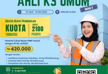 Kemnaker Buka Pembinaan K3 Gratis Batch 2 untuk 2.100 Peserta