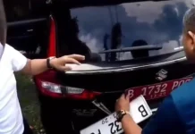 Viral ASN DKI Ganti Pelat Mobil Dinas