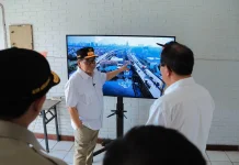 Gubernur Pramono Tinjau Pembangunan Rumah Pompa Ancol