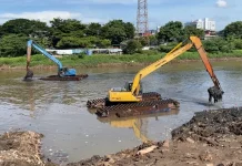 Gubernur Pramono Targetkan Pengerukan Kanal Banjir Barat delesai dalam Setahun