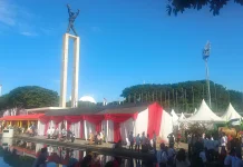 Ada Pesona Batik Jakarta Utara Diperayaan Lebaran Betawi