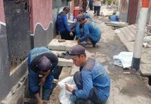 Perbaikan Saluran di Tambora Gang 8 Rampung