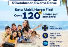 Tiket Seru Ancol - Satu Mobil Rame-Rame Harga Flat
