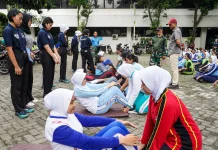 162 Calon Paskibraka Jakpus Ikuti Tes Samapta dan PBB