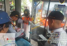 Pastikan Keselamatan Penumpang, Terminal Kalideres Periksa Puluhan Armada