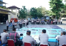 Polres Jakut Melakukan Simulasi Sistem Pengamanan Kota