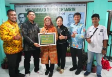 Wali Kota Jakbar Resmikan Bale Warga MH Thamrin di Taman Sari