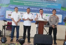 Pemkot Jakut Rayakan May Day Besama Ratusan Buruh