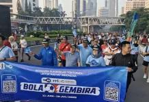Gaungkan Piala Dunia 2026, TVRI Gelar Fun Walk Bola Gembira