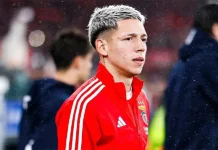 Winger Argentina Gianluca Prestianni Terancam Absen di Piala Dunia 2026