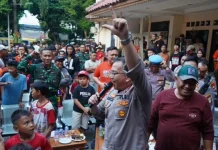 Polres Jakut Amankan Nobar Persija vs Persib di Pademangan