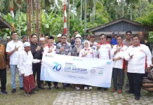 Kolaborasi ABPEDNAS–SUCOFINDO Kick Off Pembangunan 70 Sumur Air Bersih