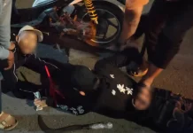 Pria Bersenjata Arit Ditangkap Polisi di Jakarta Utara