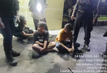 Polsek Cilincing Intensifkan Patroli Malam, Dua Remaja dan Sajam Diamankan