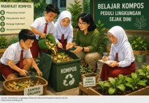 Belajar Kompos dari Sekolah, Cara Sederhana Menjaga Bumi