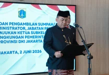 Lantik 21 Pejabat, Sekda Uus Tekankan Pentingnya Birokrasi Profesional-Adaptif