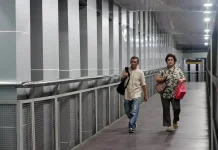 JPO Senen Sentral Kembali Dibuka, Pejalan Kaki Kini Lebih Aman dan Nyaman