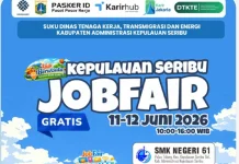 Job Fair Kepulauan Seribu 2026, Hadir di Pulau Tidung