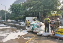 Truk Terguling di Flyover Pesing Berhasil Dievakuasi Petugas