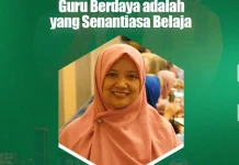 Guru Berdaya adalah yang senantiasa belajar.