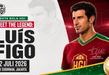 Luis Figo Obati Kerinduan Fans di Jakarta dalam Puncak Pesta Bola HGI 2026