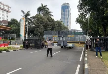 Ada Aksi Penyampaian Pendapat, Jalan Medan Merdeka Selama Ditutup sementara