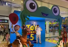 Instalasi Karakter Siap Menyambut Penayangan Film Toy Story 5