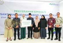BPJS Ketenagakerjaan Serahkan Santunan Rp355 Juta kepada Ahli Waris Staf DPR RI