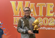 Pemkot Jakpus Raih Jakarta Water Hero 2026, Dukung Layanan Air Bersih