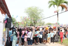 Peringati Hari Bhayangkara ke-80, Polri Gelar Pasar Murah di Cengkareng