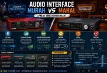 Ini Tips Audio: Apakah Audio Interface Mahal Selalu Lebih Baik?