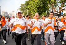 Fun Walk Semarakkan HUT Ke-499 Jakarta, ASN Jakpus Perkuat Soliditas
